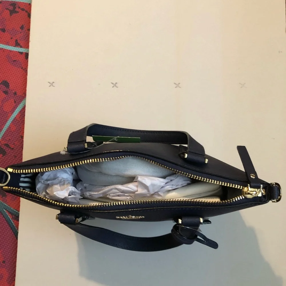 New Kate Spade Navy Blue Handbag - Picture 4 of 5